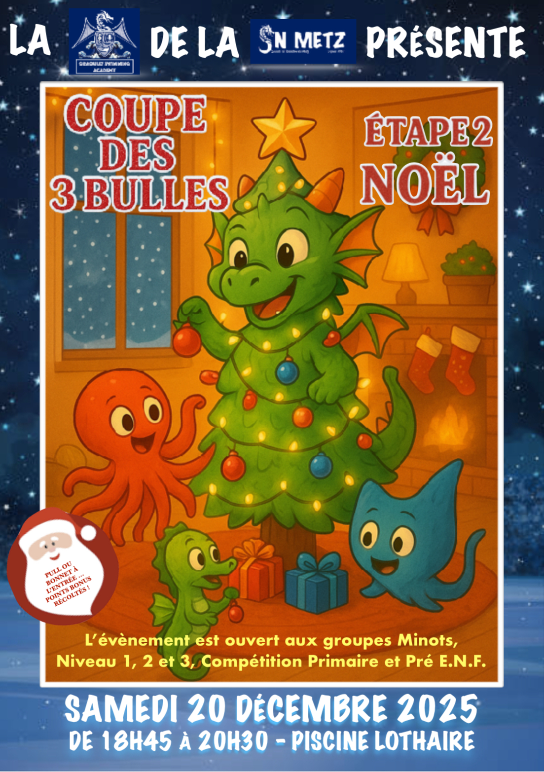 Coupe des 3 Bulles - Étape II - NOËL